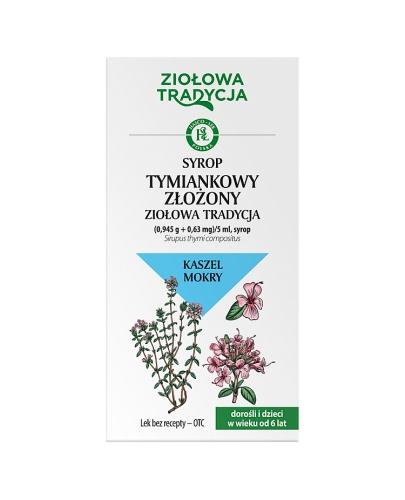 ZIOŁOWA TRADYCJA Syrop tymiankowy złożony, 125 g